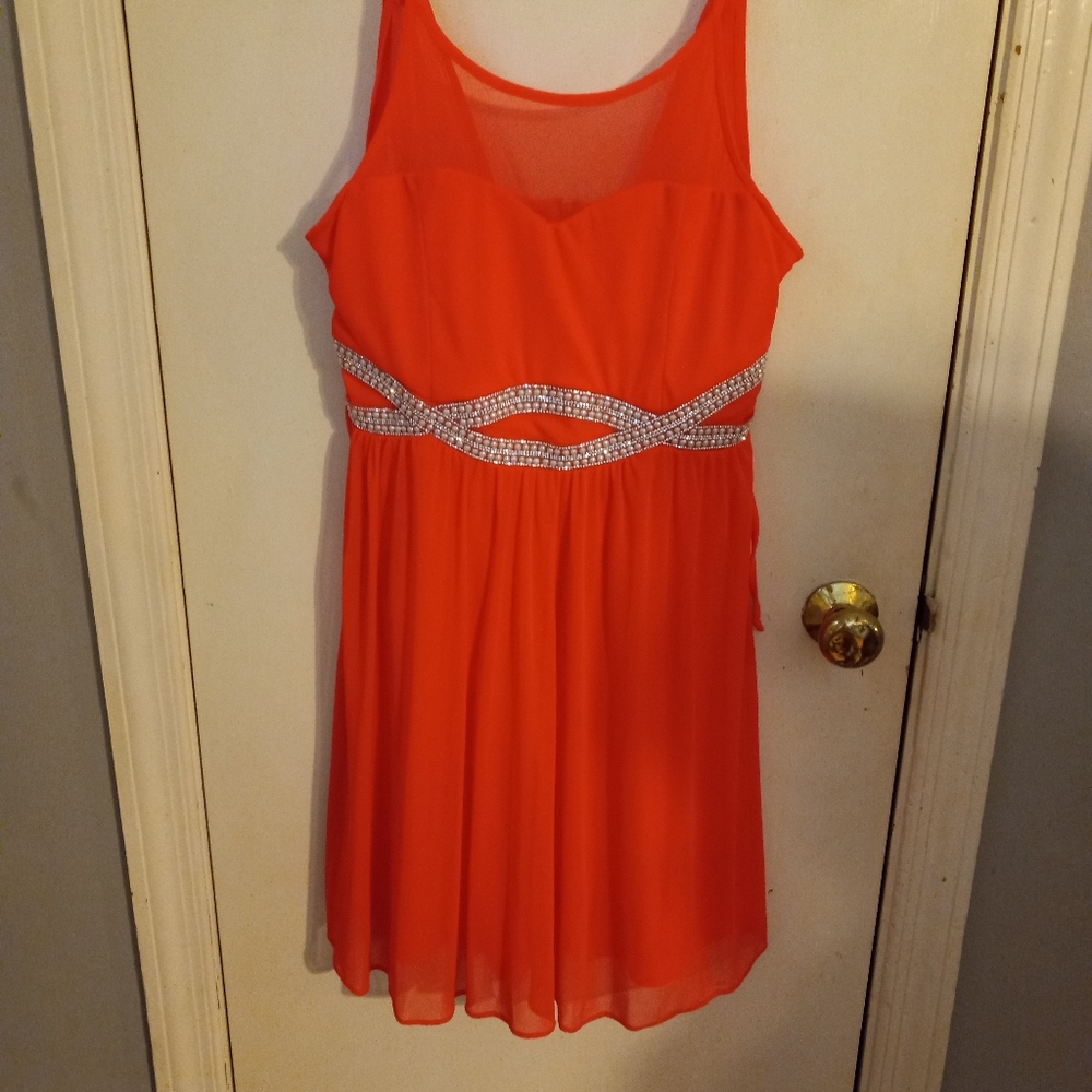 Tween diva coral 14 girls dress